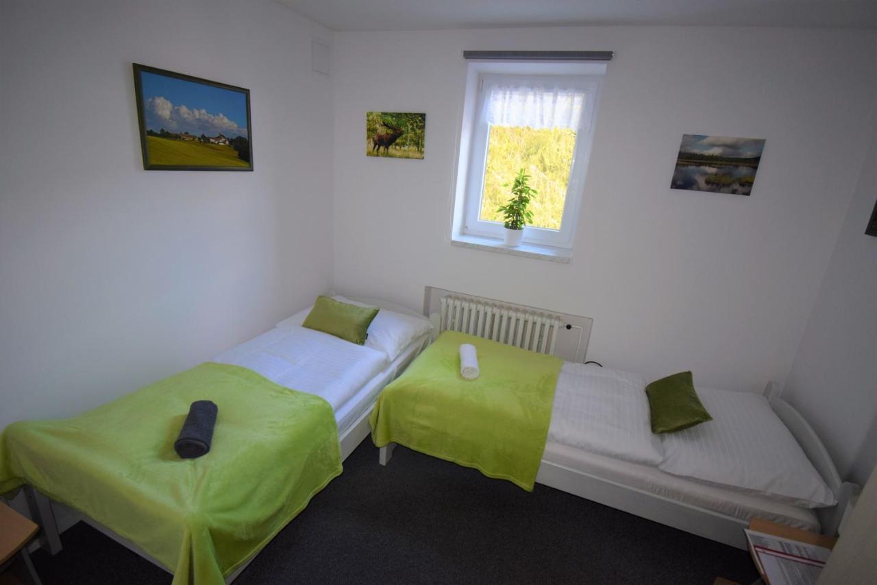 Pension St. Moritz Железна-Руда Экстерьер фото