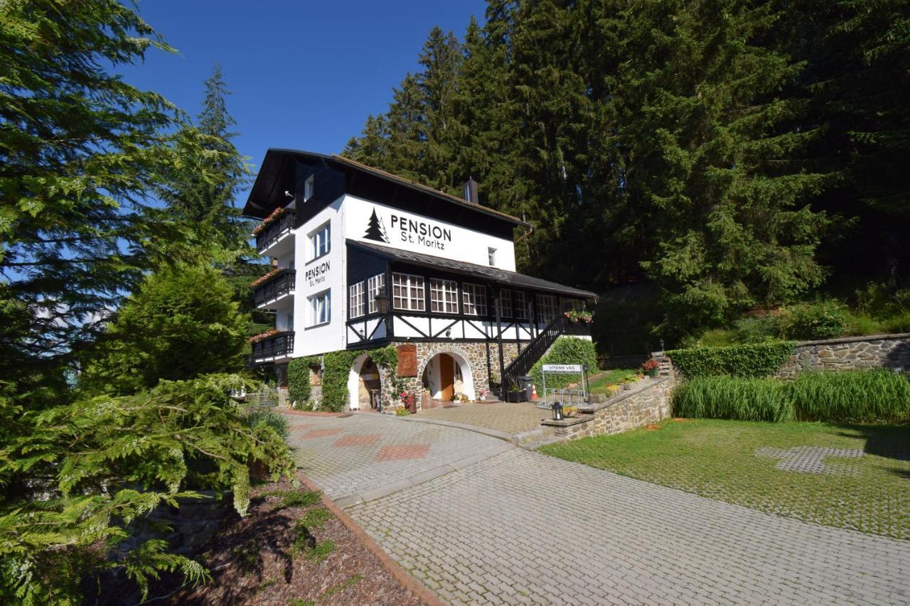 Pension St. Moritz Железна-Руда Экстерьер фото
