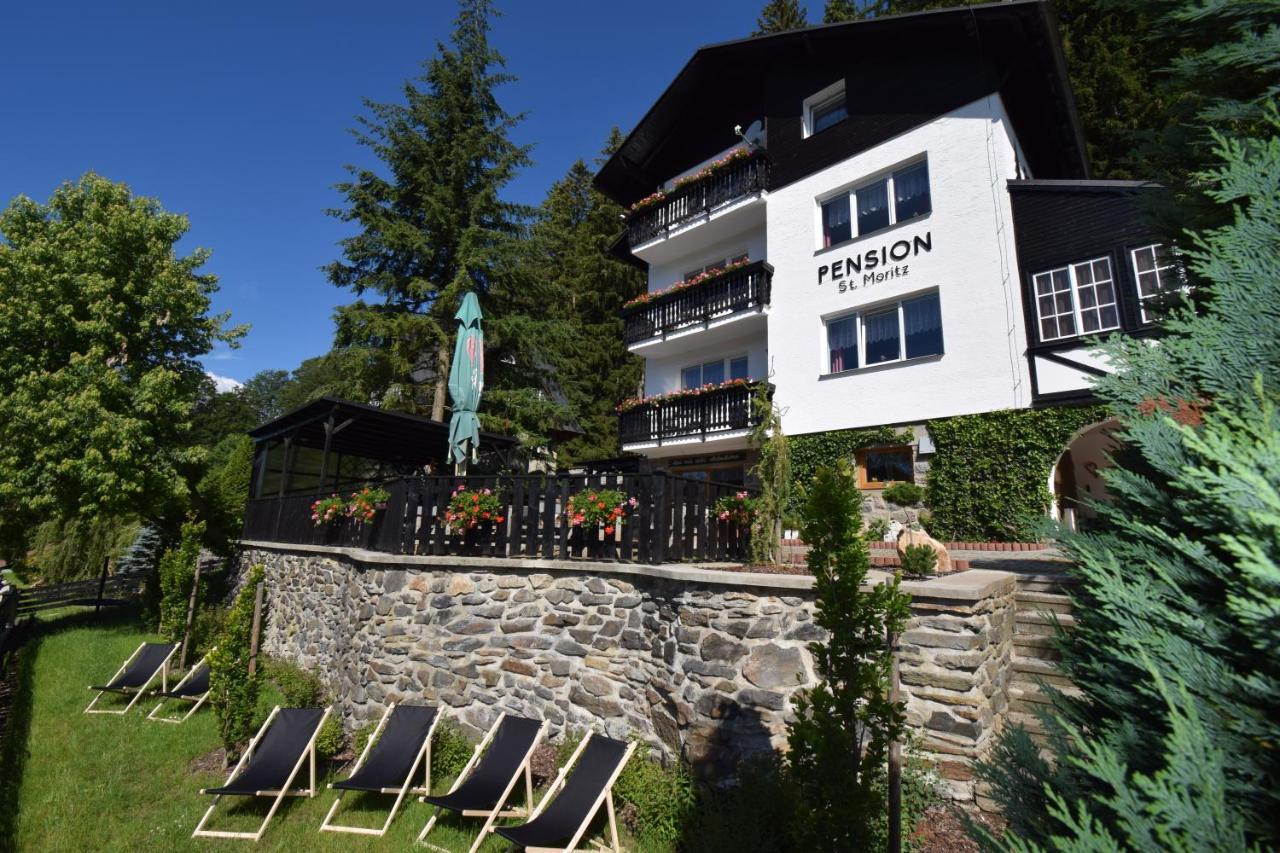 Pension St. Moritz Железна-Руда Экстерьер фото