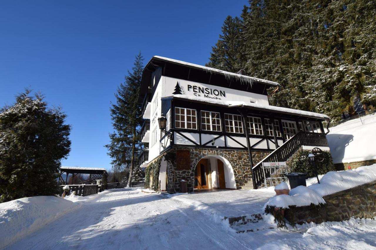 Pension St. Moritz Железна-Руда Экстерьер фото